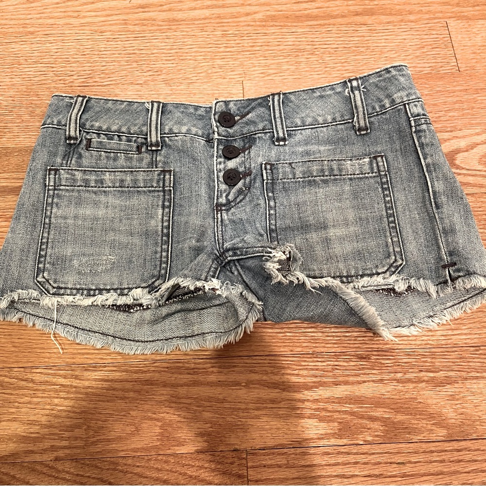 American Eagle cut off denim shorts